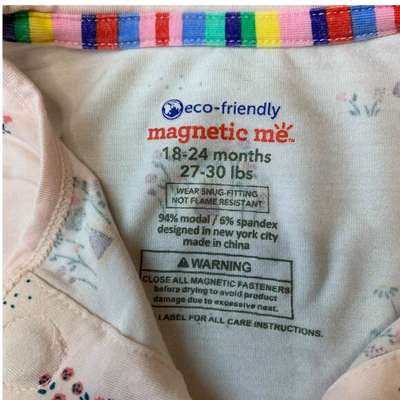 Magnetic Me Bamboo Little Red Riding Hood Footie - Picture 2 of 8